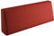sunnypillow Palettenkissen mit abnehmbarem Bezug Kaltschaum Palettenauflage Palettenpolster Palettensofa Sitzkissen Rückenlehne Indoor Outdoor Rückenkissen 120x40x20/10cm Rot