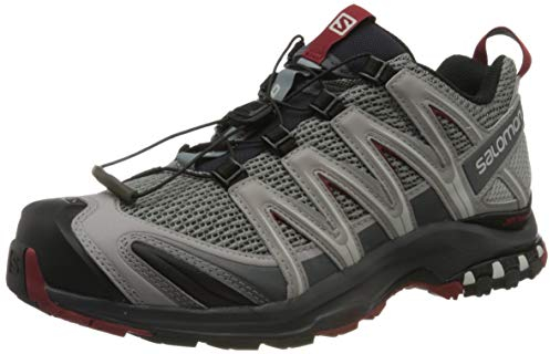 Salomon XA Pro 3D Herren Trailrunning- und Wanderschuhe, Outdoor-bereit, Grip, Dauerhafter Schutz, Monument, 42