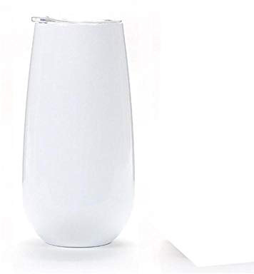 SAGIUSDM Wine Cup Champagne Beer 6oz With Lids Stemless Cafe Rose Gold Stainless Swig Tumbler Thermos Vacuum Flask Insulated,4