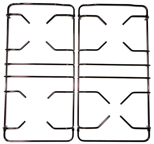 Griglie Franke per piano cottura 4 fuochi cucina a gas no originale 133.0042.152 e 133.0042.151 DOH 64S, PCC 4 (45.3x22.7 Coppia griglie 45.5x24 e GRG609 GRG315)