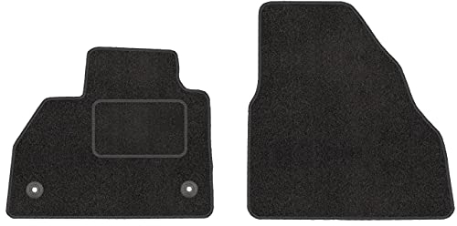 Vorne Velour Fußmatten Satz für Renault Kangoo II ab 2008-2-teilig - Passgenau