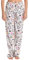 Just Love Damen-Pyjamahose, Nachtwäsche, Lemon - Coffee Time Pinguin, Small