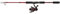 Mitchell Tanager Red Spinnrute und Rolle Combo – Raubfisch Spinnangeln – Hecht, Zander, Barsch, Forelle