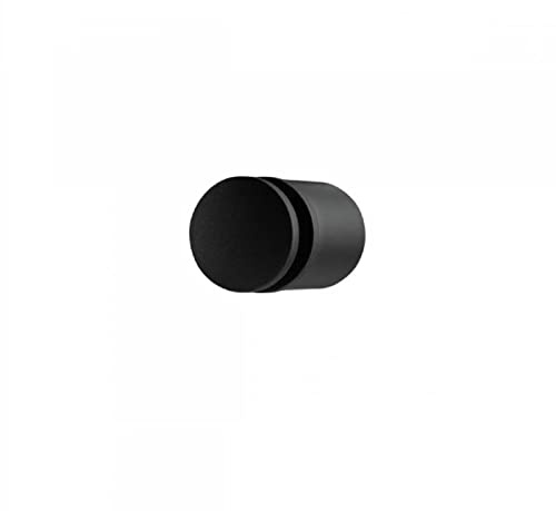 blomus Wandtürstopper -ENTRA- | Türstopper Wand Anthracite | Türpuffer Wandmontage modern | Ø 2,5 cm, Länge 4 cm