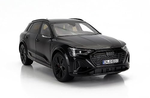 Audi 5012328651 Modellauto 1:18 Miniatur Q8 e-tron, schwarz