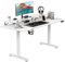 160x70cm Scrivania Regolabile In Altezza, Bianco Scrivania Gaming, Scrivania Ufficio, Standing Desk, Scrivania Regolabile, Scrivania Elettrica Regolabile, Adatto per Studiare, Lavorare, Giocare