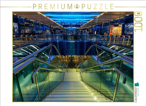 CALVENDO Puzzle Metro Station | 1000 Teile Lege-Größe 64 x 48 cm Foto-Puzzle für glückliche Stunden