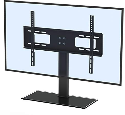Universal TV Stands, Table Top TV Stand Pedestal TV Stand for 32-55 Screens, Height Adjustable TV Base Stand, Hold up to 40kg, VESA 400x600mm