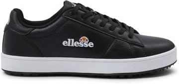ellesse Aquila, Zapatos de Golf Unisex Adulto, Negro, 11 UK