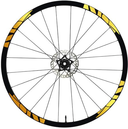 DualColorStampe Felgenaufkleber für Fahrrad, 26 Zoll – 27,5 Zoll – 28 – 29 Zoll (Gold, 91, 28-29 Zoll)