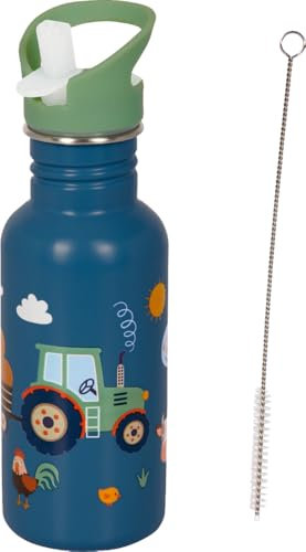 Die Spiegelburg - Edelstahlflasche Traktor Ed.2 (0,5 l) - Wenn ich mal groß bin, werde ich Traktorfahrer
