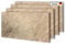AS Country Stone Wandpaneele in Marmoroptik | 60x120 cm | 4 Stück | PVC Wandverkleidung aus Kunststoffplatten für Küche, Bad & mehr | Küchenrückwand Platte Wandpaneel | Nala