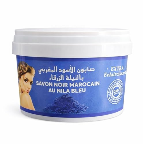 Savon Noir Marocain 250g – Gommage Corps & Hammam – 100% Naturel – Sans Additifs – Fabriqué au Maroc (Nila)