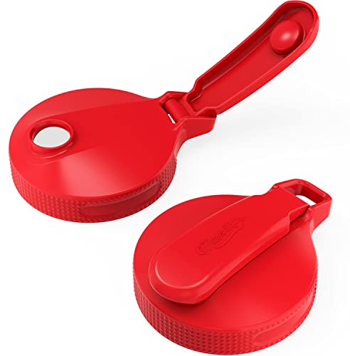 Masontops Multi Top - 2 Pack - Wide Mouth Mason Jar Lids with Easy Pour Spout and Flip Cap – Sip, Pour, Store & More - Lid Accessories for Mason Jars