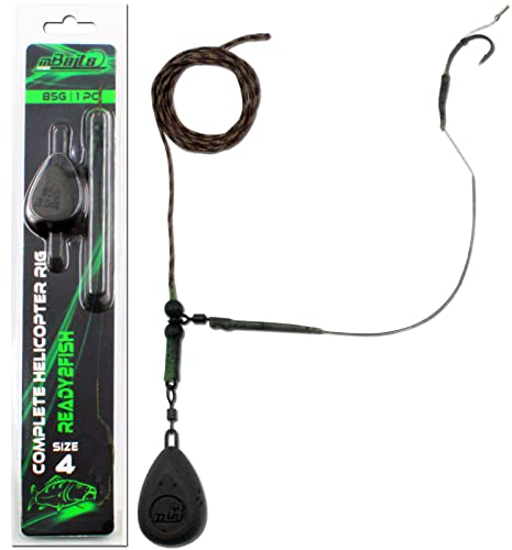 Angel-Berger Magic Baits Ready to Fish Complete Helicopter Rig Montage