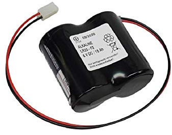 Batterie kompatibel ABUS Security-Center für 2WAY-Funk-Außensirene 3V ABUS FU2986 FU8220 FU8222 FUSG50000