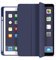 Eyselect Hülle Kompatibel mit iPad 10.2 Zoll 9. Gen (2021) / 8. Gen (2020) / 7. Gen (2019), iPad Air 3. Generation, iPad Pro 10.5 Zoll, mit Stifthalter, Auto Schlafen / Wachen (Tiefe Marine)