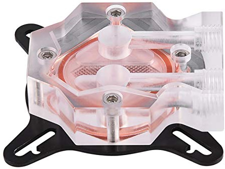 Kuuleyn GPU-Wasserkühler, Wasserkühlungsblock, GPU-Wasserblock, Computer PC GPU Universal Wasserkühlungsblock Wasserblock Flüssigkeitskühler 40MM Kupferbasis mit Schrauben