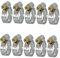 AZISHA Schlauchschellen Set | 25x mit 5x Größen aus Rostfreiem Edelstahl | Schlauchschelle mit 9mm für Pool Waschmaschine Auto Kfz (16–25mm – 10 Stück)
