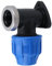 Raccord coudé mural coudé pour robinet extérieur - 25 mm x 1,9 cm - MDPE