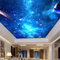 Kundenspezifisches 3D-Deckenbild Galaxy Nebula Fototapete Ktv Bar Hotel Deckenwand Hintergrund Wandbild Wandverkleidungen 430Cm(W)×300Cm(H)