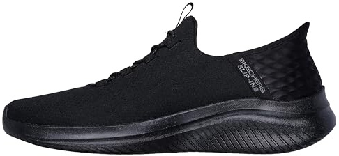 Skechers Men's Ultra Flex 3.0 Right Away, Black, 8 UK Wide