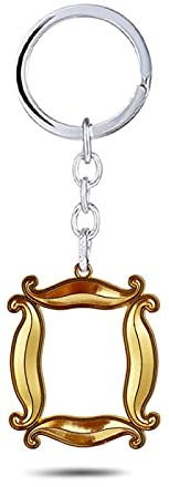 ydound Anime Keychain Amis TV Show Pendentif Porte-clés Cadre Photo Porte-clés Voiture Porte-clés Porte-clés for Bons Amis Cadeaux