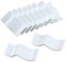 10Pcs Repose- En Céramique Support De Cuillère Repose- En Porcelaine Porte- En Porcelaine Porte-Cuillère En Porcelaine Repose-Fourchette En Porcelaine