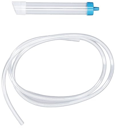 Aquarium-Kiesreiniger, 149,9 cm Länge, Manueller Wasserwechsler Für Aquarien, Zum Waschen von Sand, Zum Wechseln von Wasser Und Zum Saugen von Hockern