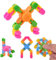 Ainiv 4PCS Dekompressions Fingergyroskope, Fingertip Spin Toy, Sensorische Fidget-Spinner Spielzeug, Transformierbare Mechanische Spinner Kreisel Stressabbau Spielzeug, Geschenk für Kinder/Erwachsene