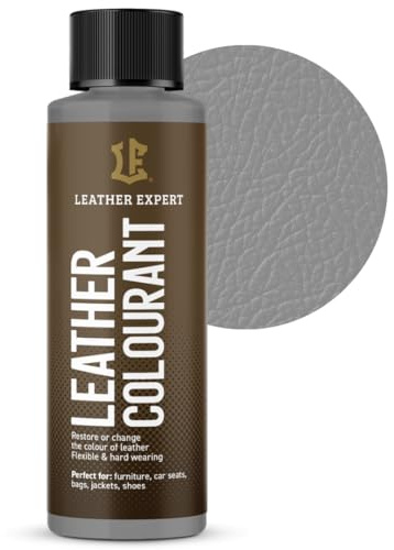 Sehr Deckend Wasserbasierte Lederfarbe – Leather Paint für Natur- und Öko-Leder, Ohne Alkohol, Für Alle Lederaccessoires – Reißt oder Blättert Nicht Ab – Viele Farben zur Auswahl