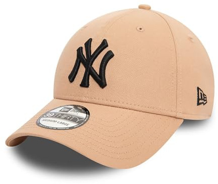 New Era 39Thirty Stretch Cap - New York Yankees Taupe - S/M