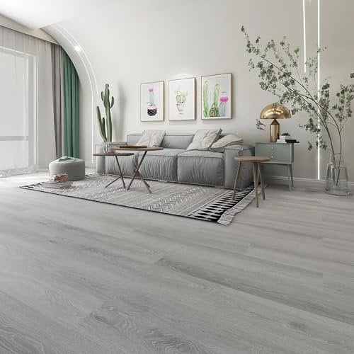 36pcs Self Adhesive PVC Flooring Planks,5㎡ Wooden Effect Vinyl Peel Floor Stickers,Bedroom,Living Room,Office And All Flat Floor Tiles,Pattern #5