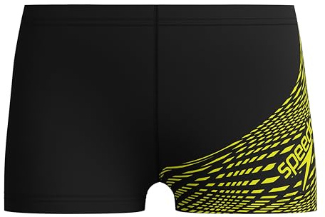 Speedo Jungen Aquashorts mit Logo für Lagenschwimmen | Urlaub Oder Training | Sportliches Design | Hochentwickeltes Material Schwimmbekleidung (1er Pack)