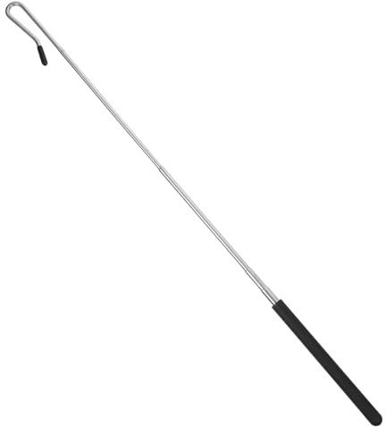 KONTONTY Handpuppen-Joystick Pompons Für Die Hochzeit Ausziehbare Puppenstangen Rote Fransenquaste Puppengriffe Liner-Boxhandschuhe Zubehör Adjustable Hooks Spielzeugkrabbe Eisen Black