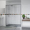 Aquariss 1500x900mm Shower Enclosure Wetroom Cubicle Chrome with 1500mm Sliding Double Shower Screen Doors 6mm Easy Clean Glass, Anthracite SMC Anti Slip Shower Tray and Free Waste