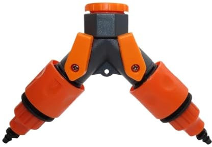 Casetlong 1 Jeu de connecteurs de Robinet à Filetage Femelle G1/2 G3/4 vers raccords de Type Y for vanne d'arrêt de Tuyau 4/7 8/11 mm(AxAB869C)