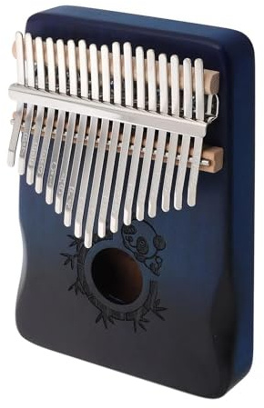 Tragbare Kalimba Blaues tragbares Kalimba Instrument für musikalische Anfänger