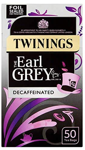 Twinings Earl Grey Decaff Tea Bags 50 Pack