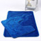Night Zone Dolphin Bath Mat Set 2 Piece Non Slip Pedestal and Bath Mat Set Toilet Bathroom Rug (Royal Blue)