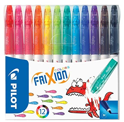Pilot Fasermaler FriXion Colors Set 4144S12 Verschiedenfarbig sortiert 0.4 mm 12 St./Pack. 12 St.