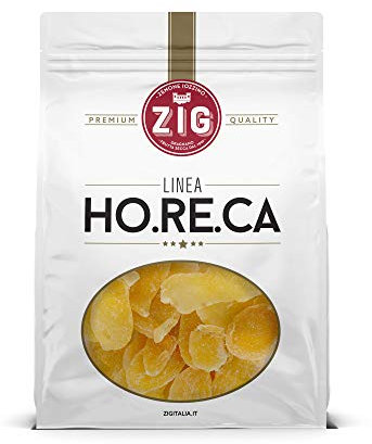 ZIG - HORECA - Zenzero disidratato a fette ginger essiccato 1 Kg