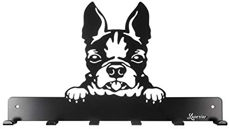 Laperino Porte-Manteau pour Chien Boston Terrier Taille XL 450 mm