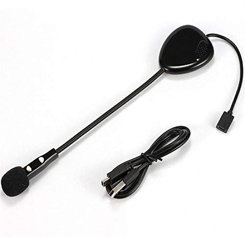 LXF-Ricetrasmittente Walkie Talkie Casco Moto Universale Mono Cuffia Bluetooth Riduzione del Rumore Chiamata Automatica in Cuffia Bluetooth V1-1 Audio Portatile