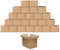 kartons aus Wellpappe, Umzugskartons 25 Stück 10X7X5 inch-25 Packs DY10X7X5-ZX