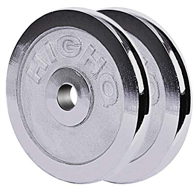 Hantelscheibe Krafttrainings Gewichtsplatte Langhantel Gewichtsscheibe,2x2kg