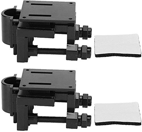 Aquarium Water Pipe Clamp, 2Pcs Fish Tank Hose Fixing Rack Fixed Clip Aquarium Pipe Holder for Tube Dia within 18mm