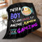 Ramen Throw Blanket Just A Boy Who Loves Ramen Anime and Gaming Blankets Soft Lightweight Flannel Quilts for Kids Men Games Noodle Food Lover Room Bed Sofa Chair Decoration Gift 50x40 Small for Kids