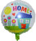 DIWULI Welcome Home Ballon - Willkommen Zuhause Deko Party