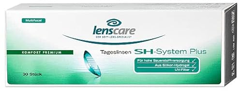 Lenscare SH-System Plus MULTIFOCAL Tageslinsen, 30 Stück/BC 8.6 mm/DIA 14.1 mm / -4.50 Dioptrien/Addition LOW